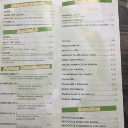 Victor Garcia - Menu 2