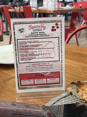 Menu photo 5 Square Peg Pizzeria Delray Beach, FL
