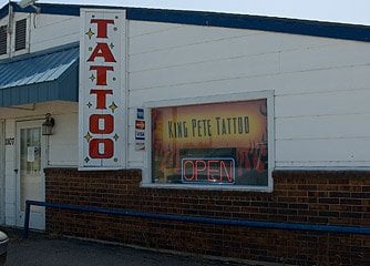 King Pete Tattoo Logo