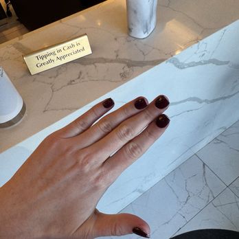 M. Vince' Nail Spa - How the manager left my nails after i asked to get them off - Nail Salons Near Me - Denver, Colorado