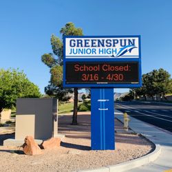 Greenspun Junior High School - Crazy Covid19 2020