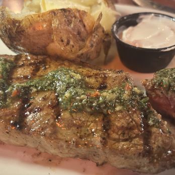Teschner's Tavern - New York Stripper steak special which also comes with salad and fresh bread - Dive Bars Near Me - Richfield, Ohio Teschner's Tavern - New York Stripper steak special which also comes with salad and fresh bread - Dive Bars Near Me - Richfield, Ohio