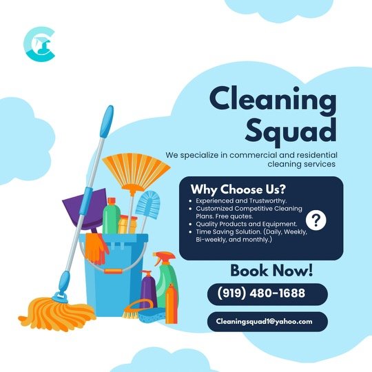 CLEANING SQUAD - Updated May 2025 - Request a Quote - Zebulon, North ...