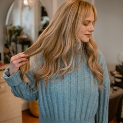 Great Hair Day/Hair Extensions by Bonnie Alexander - Completed mesh-integration result providing natural-looking length, coverage, and volume.