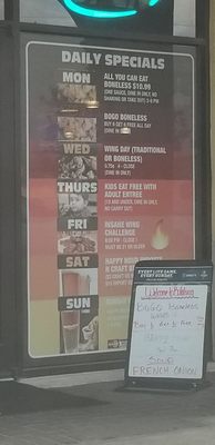 Menu photo 2 Bufalucca Sports N' Wings Sebring, FL