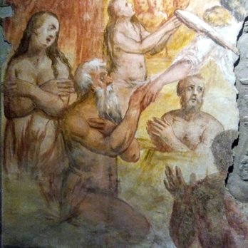 Catacombe di San Gaudioso - Mural around the catacomb wall - Landmarks & Historical Buildings Near Me - Naples, NA Catacombe di San Gaudioso - Mural around the catacomb wall - Landmarks & Historical Buildings Near Me - Naples, NA