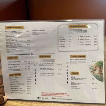 Gourmet Sate House - Menu - Indonesian Near Me - Pensacola, Florida Gourmet Sate House - Menu - Indonesian Near Me - Pensacola, Florida