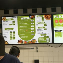 Uumai - Menu