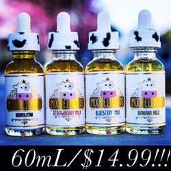 The House of Glass and Vape - All 60ml $14.99 don't miss out only @thehouseofglassandvape