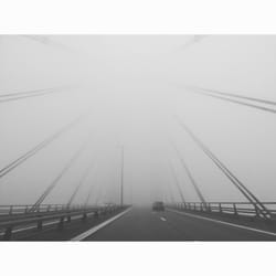 Öresundsbron - The Oresund Bridge - Öresundsbrücke - Når transportvejen bliver usynlig og turen smuk