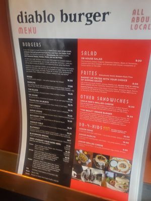 Menu photo 8 Diablo Burger Flagstaff, AZ