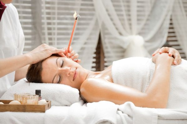 Ear Candling - This ancient treatment rids excess wax from inside the ear canal and can help with hearing difficulties, headaches, and sinus infections caused by wax buildup. Ear Candling - This ancient treatment rids excess wax from inside the ear canal and can help with hearing difficulties, headaches, and sinus infections caused by wax buildup.