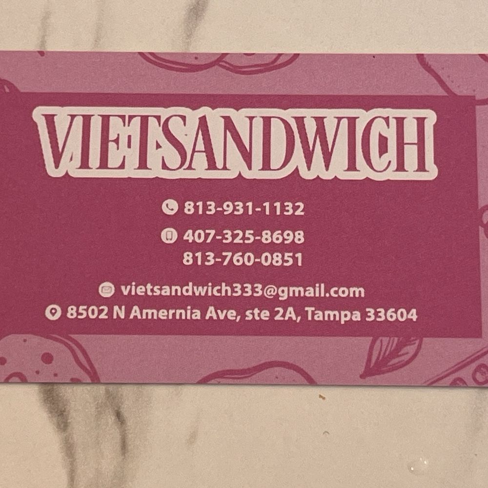 Viet Sandwich - Vietnamese Near Me - Tampa, Florida Viet Sandwich - Vietnamese Near Me - Tampa, Florida