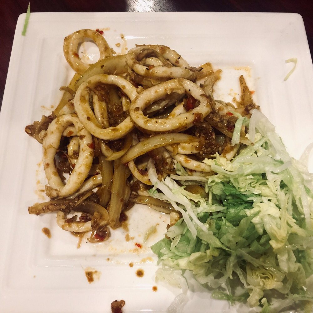 Saigon Star - Beautifully cooked chilli and lemongrass squid. Really good. Tender. Spicy - Vietnamese Near Me - Christchurch, CAN