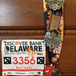 Delaware Marathon Running Festival - Daredevil Medals
