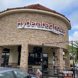 Exterior outside entrance of Hyderabad house - Irving, Texas Exterior outside entrance of Hyderabad house - Irving, Texas
