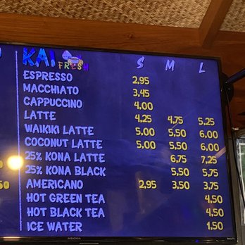 Kai Fresh - Coffee & Tea Near Me - Honolulu, Hawaii