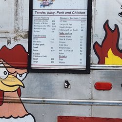 Momma's TJM's Barbecue - Menu
