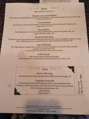 Menu photo 5 South Bend Bistro Bend, OR