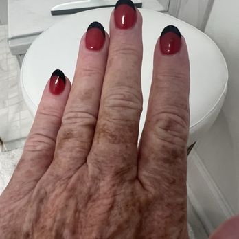Classic Nails - Great job ...getting ready for DAWG time !! - Nail Salons Near Me - Atlanta, Georgia