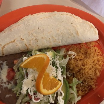 Vallarta Mexican Restaurant - Big, big taco with salad, rice and beans. Delicious! - Mexican Near Me - Ringgold, Georgia Vallarta Mexican Restaurant - Big, big taco with salad, rice and beans. Delicious! - Mexican Near Me - Ringgold, Georgia
