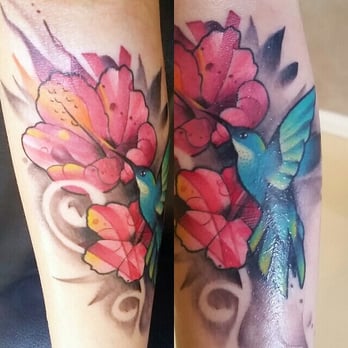 Outer Limits Tattoo - watercolor tattoo by Brandon - Tattoo Near Me - Long Beach, California Outer Limits Tattoo - watercolor tattoo by Brandon - Tattoo Near Me - Long Beach, California