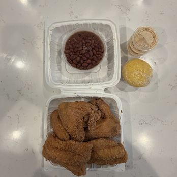 Sharkys Chicken & Fish - All of the meal. - Seafood Near Me - Vacaville, California Sharkys Chicken & Fish - All of the meal. - Seafood Near Me - Vacaville, California