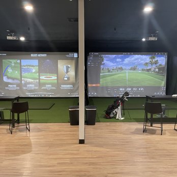 Hive Golf - 2 of our Four Trackman Golf Bays - Golf Near Me - Salt Lake City, Utah Hive Golf - 2 of our Four Trackman Golf Bays - Golf Near Me - Salt Lake City, Utah