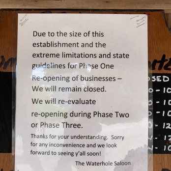 Old West Rv Park - Sign on saloon door - RV Parks Near Me - Reed Point, Montana