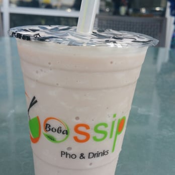 Gossip Tapioca - White chocolate banana coconut - Vietnamese Near Me - West Valley City, Utah Gossip Tapioca - White chocolate banana coconut - Vietnamese Near Me - West Valley City, Utah