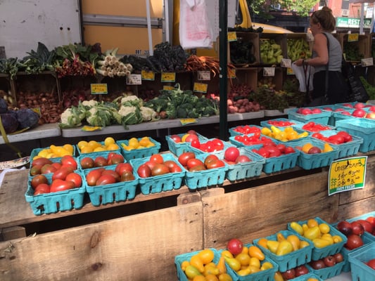 Tompkins Square Park Greenmarket by null