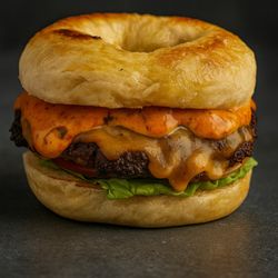 Bagels & Badges - Smash & Grab smash burger