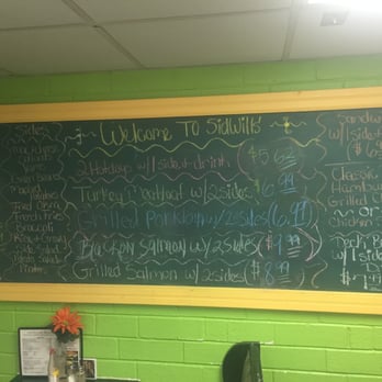 SidWill's Cafe & Catering - The aforementioned chalkboard. - Southern Near Me - Jamestown, North Carolina SidWill's Cafe & Catering - The aforementioned chalkboard. - Southern Near Me - Jamestown, North Carolina