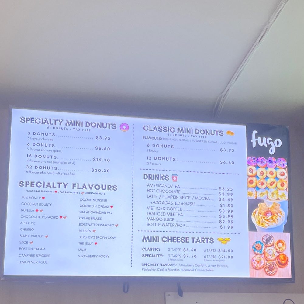 Fugo Desserts