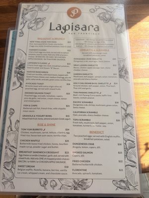 Menu photo 8 Lapisara Eatery San Francisco, CA
