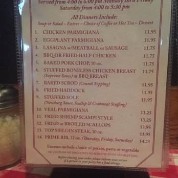 Greg's Restaurant - Italian Near Me - Watertown, Massachusetts