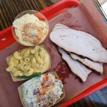 Terry Black's Barbecue - Turkey. Mac.  Banana pudding. Potatoe salad. - Barbeque Near Me - Austin, Texas