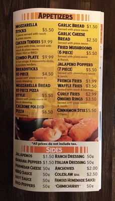 Menu photo 5 Chicagos Pizza Allen Park, MI