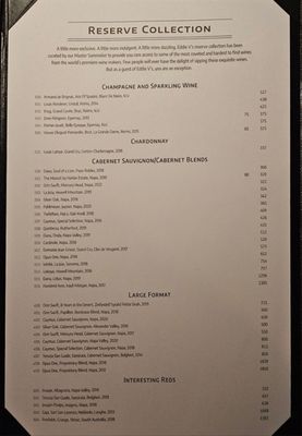 Menu photo 8 Eddie V's Prime Seafood Charlotte, NC Menu photo 8 Eddie V's Prime Seafood Charlotte, NC