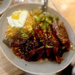 Korean BBQ Steak, Ribs or Both Korean BBQ Steak, Ribs or Both