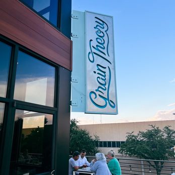 Grain Theory - Great second story patio by entryway door to enjoy some brews when the weather is nice - Breweries Near Me - Abilene, Texas Grain Theory - Great second story patio by entryway door to enjoy some brews when the weather is nice - Breweries Near Me - Abilene, Texas