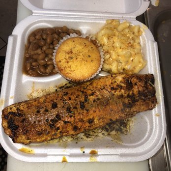 Turkeys R US - Sautéed Sauted salmon meal - Barbeque Near Me - Springdale, Ohio