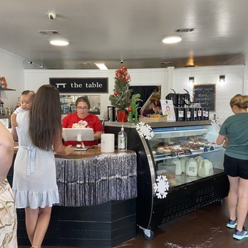 The Table Cafe - customers at the counter - Desserts Near Me - Luling, Louisiana