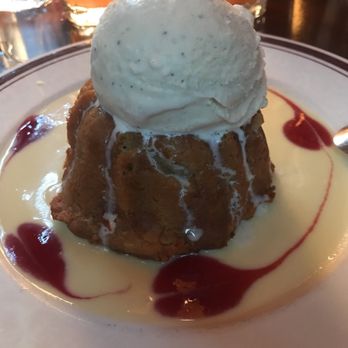 Mike's American - Warm White Chocolate Bread Pudding - American Near Me - Springfield, Virginia