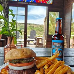 Peppersauce Kitchen - Come for the burger, stay for the view!