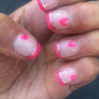 Megan's Nails Salon - Pink hearts - Nail Salons Near Me - Hayward, California Megan's Nails Salon - Pink hearts - Nail Salons Near Me - Hayward, California