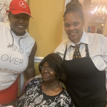 Dooky Chase's Restaurant - My sister, mother and friendly server at Dooky Chase. - Cajun/Creole Near Me - New Orleans, Louisiana Dooky Chase's Restaurant - My sister, mother and friendly server at Dooky Chase. - Cajun/Creole Near Me - New Orleans, Louisiana