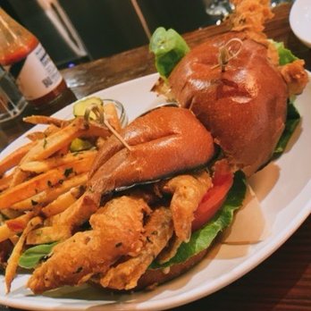 Mongers Market + Kitchen - Blue crab fried sandwich - Seafood Near Me - Austin, Texas