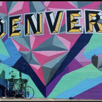 Love This City Denver Mural - I bike Denver - Local Flavor Near Me - Denver, Colorado