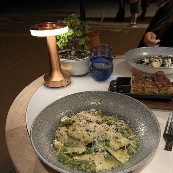 Hau Tree - Pesto Pasta - Seafood Near Me - Honolulu, Hawaii Hau Tree - Pesto Pasta - Seafood Near Me - Honolulu, Hawaii